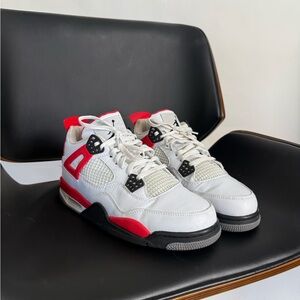 Air Jordan 4 IV Retro Gs Red Cement Sneaker